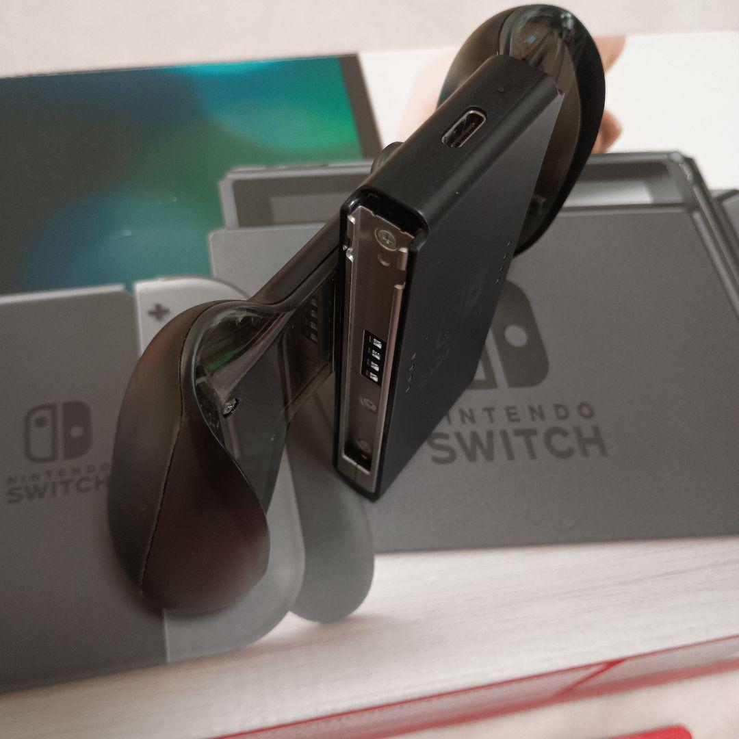 Nintendo Switch 本体 グレー 赤緑ジョイコン スプラ2プロコン