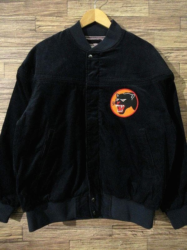 25AW ヒューストン ブラックパンサー コーデュロイ ダービー ジャケット 紺