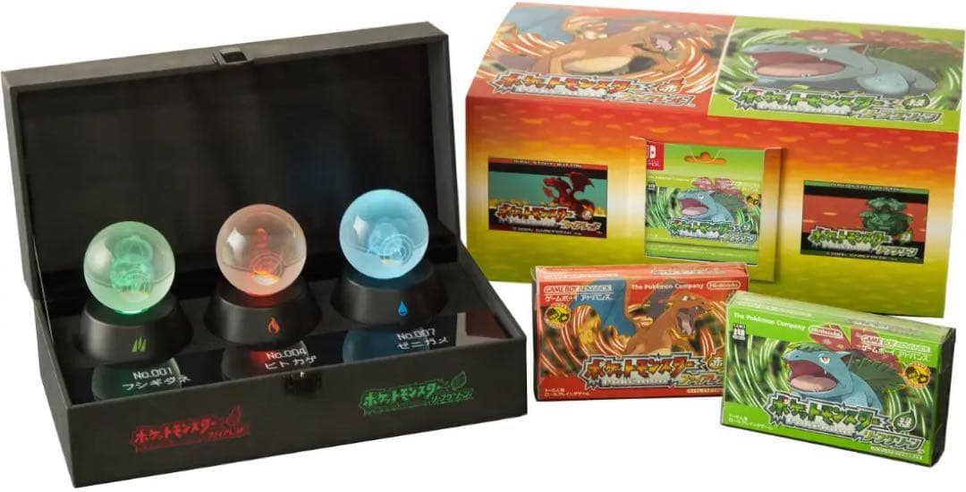 新品未開封ポケットモンスター30周年記念品「リーフグリーン」特別版
