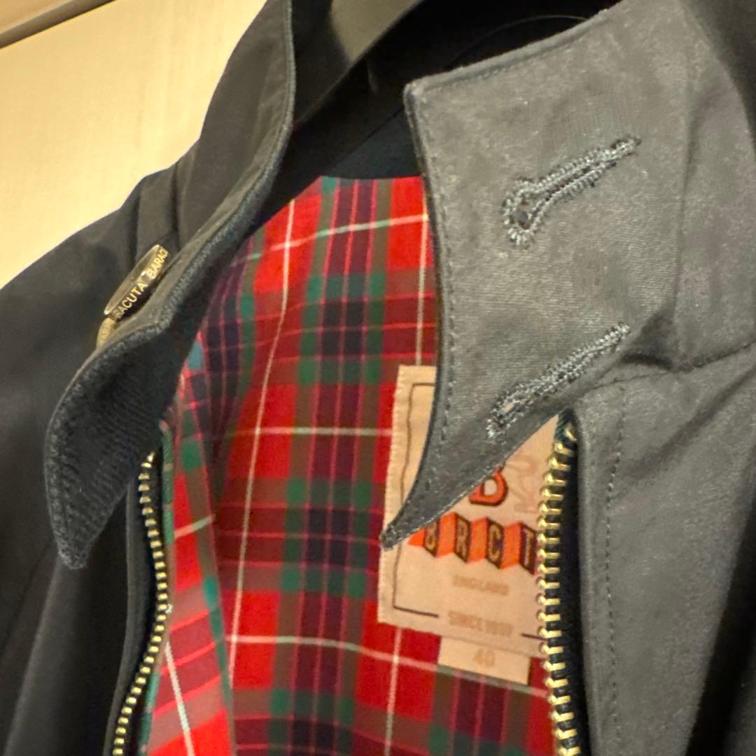 BARACUTAバラクータ　G9 ハリントンジャケット　M 濃紺 40