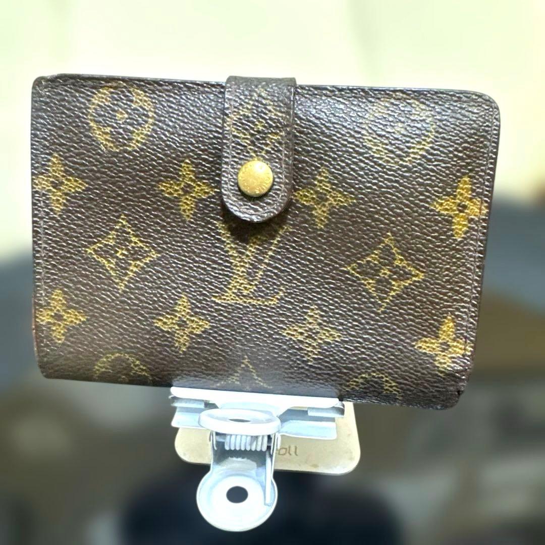 ③☆在庫SALE/良品 ♪モノグラム がま口 財布