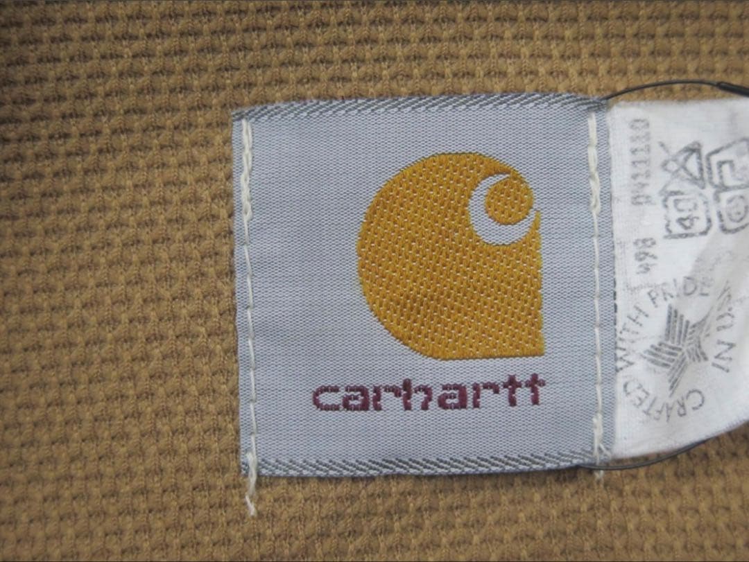 嫁*ン様 Carhartt アクティブジャケット M ベージュ 98年製