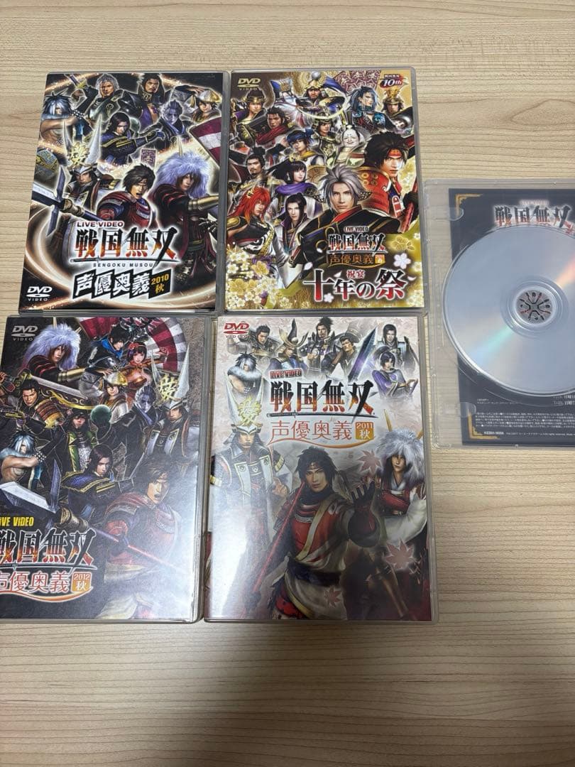 戦国無双 声優奥義 DVD-BOX 豪華版