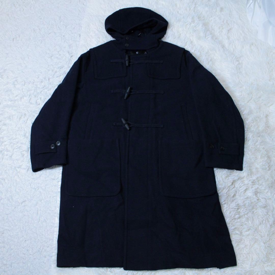 UNIQLO +J ウールオーバーサイズダッフルコート 紺 M ジルサンダー