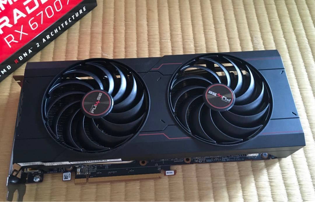 Sapphire Radeon RX 6700 XT 12GB 動作品