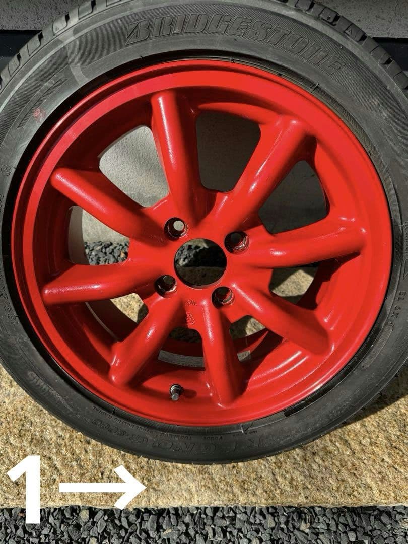 wakuchan RSワタナベ 15×6.5J +40 4本セット