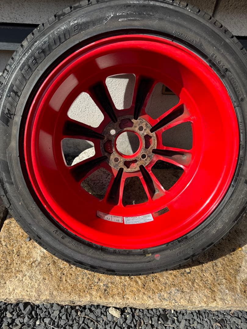 wakuchan RSワタナベ 15×6.5J +40 4本セット