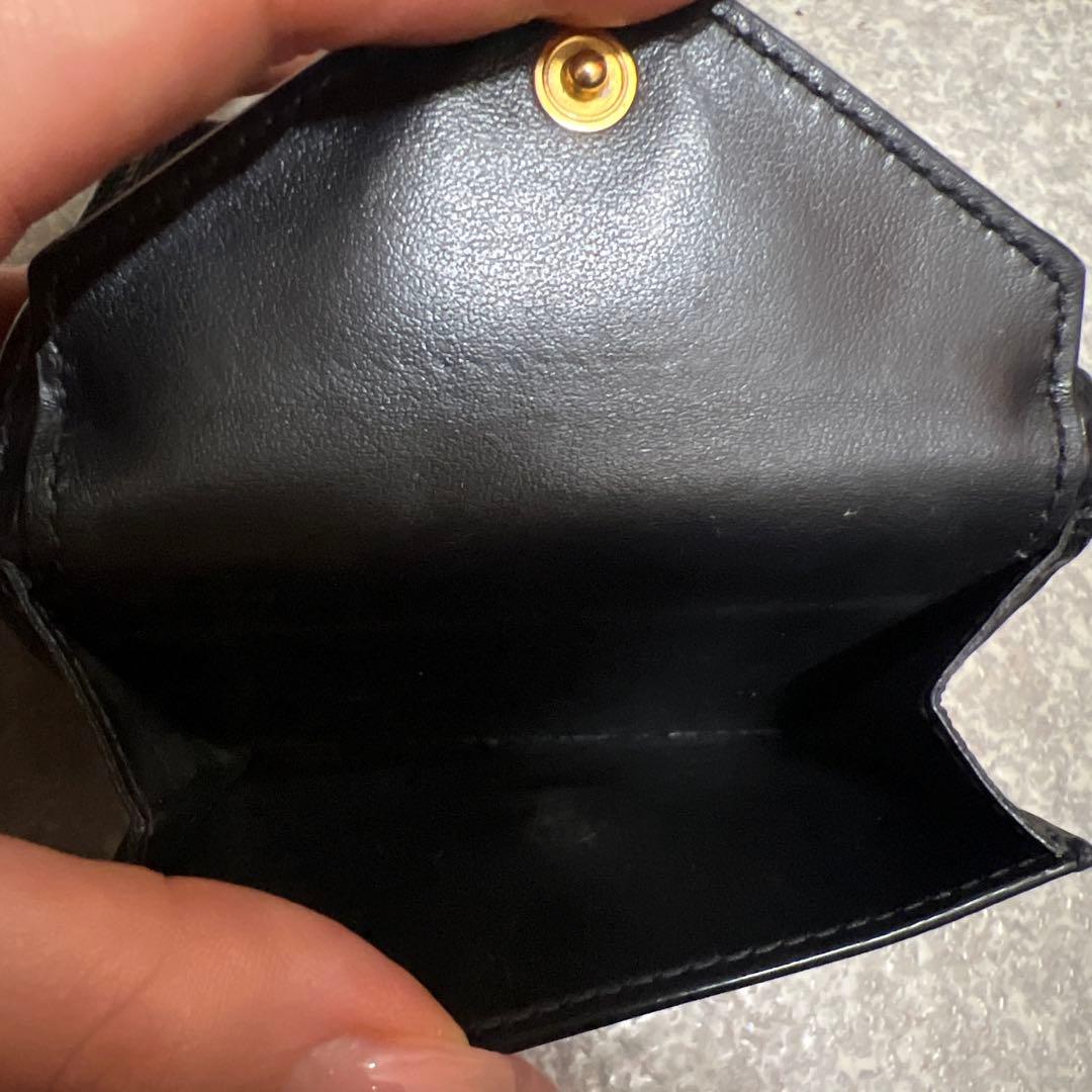 プラダ 三つ折り財布 ブラック