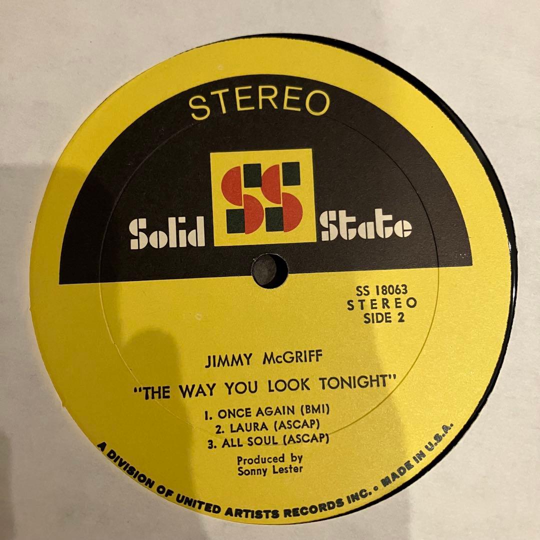 洋楽 JIMMY McGRIFF / THE WAY YOU LOOK TONIGHT