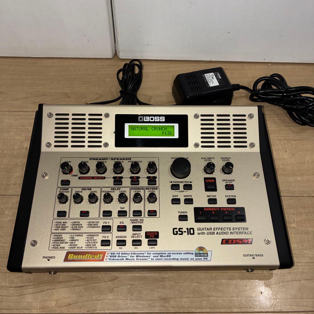 BOSS GS-10 ギターエフェクトシステム　名機