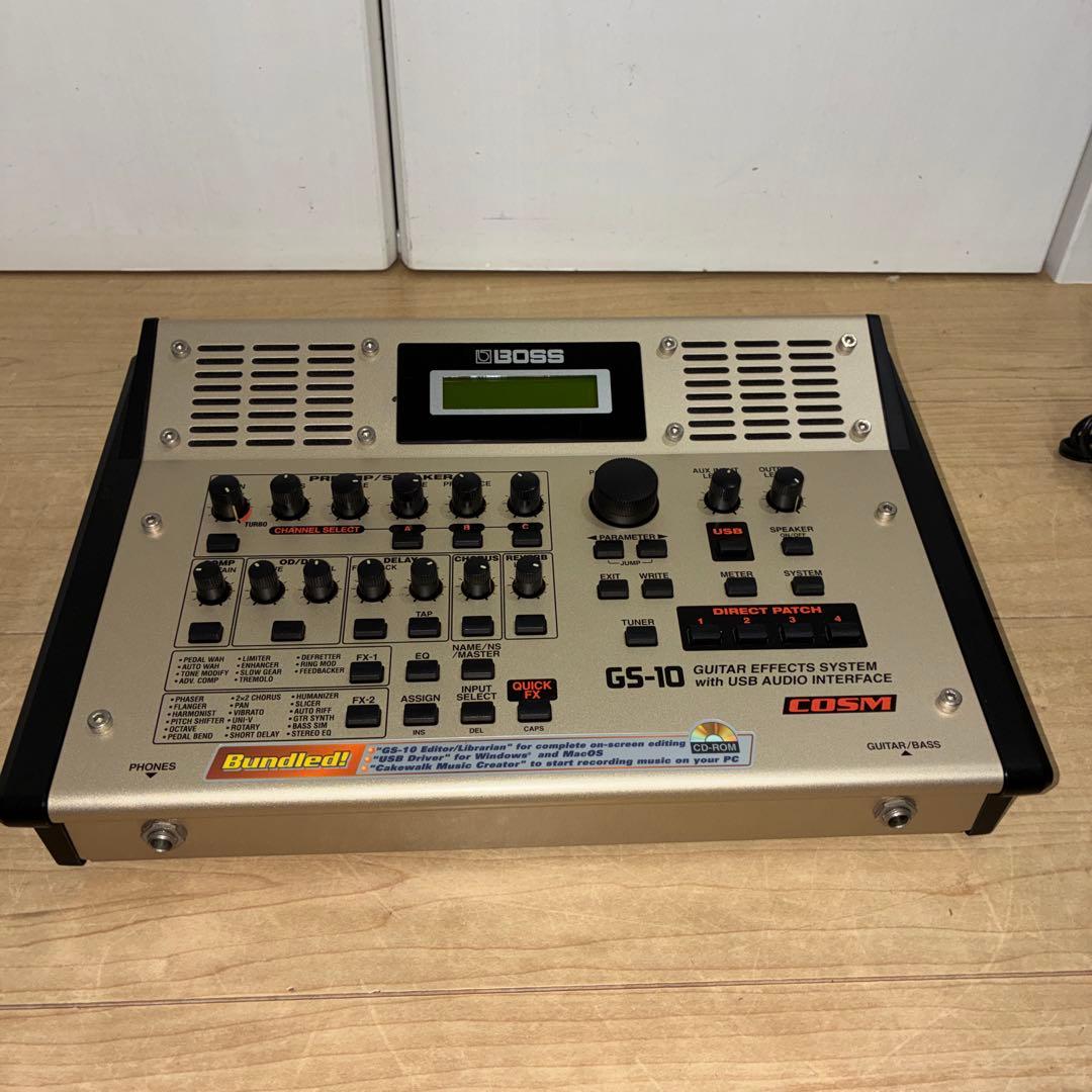 BOSS GS-10 ギターエフェクトシステム　名機