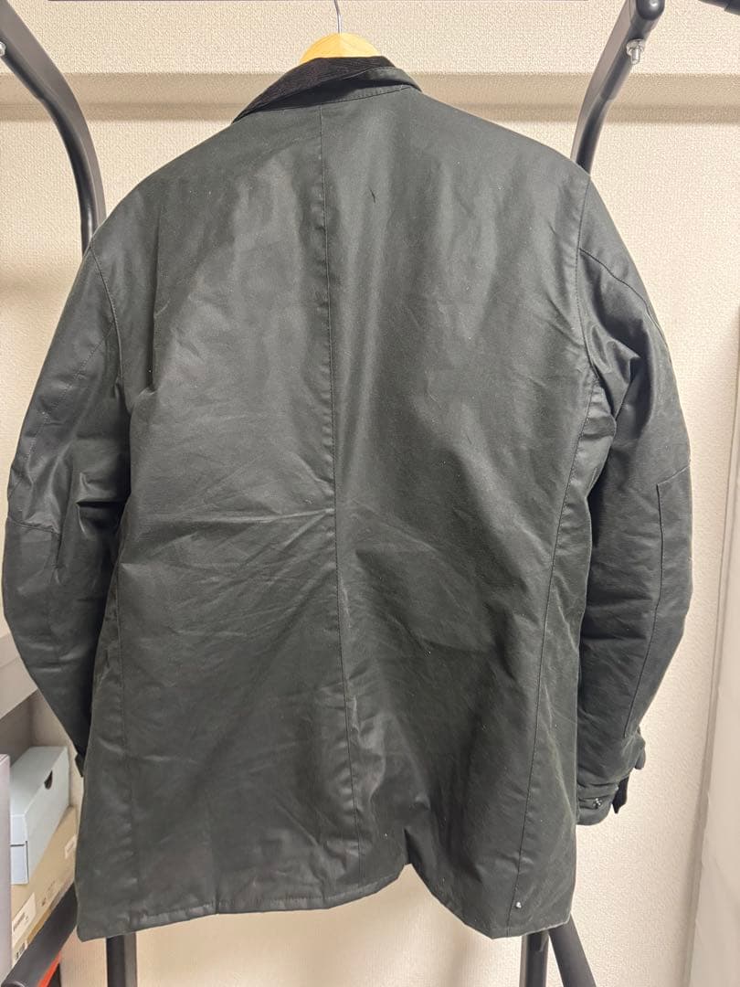 Barbour international バイク　ワックス　ジャケット