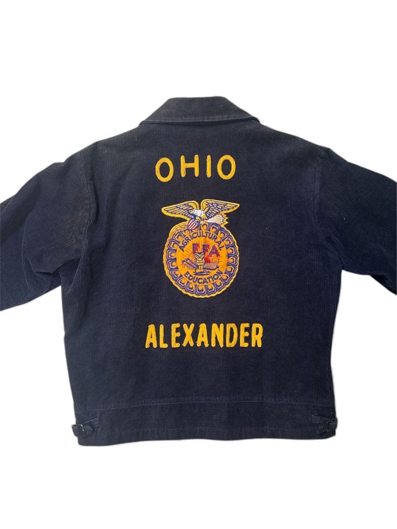 お*司様 80s FFA jacket \"OHIO\"