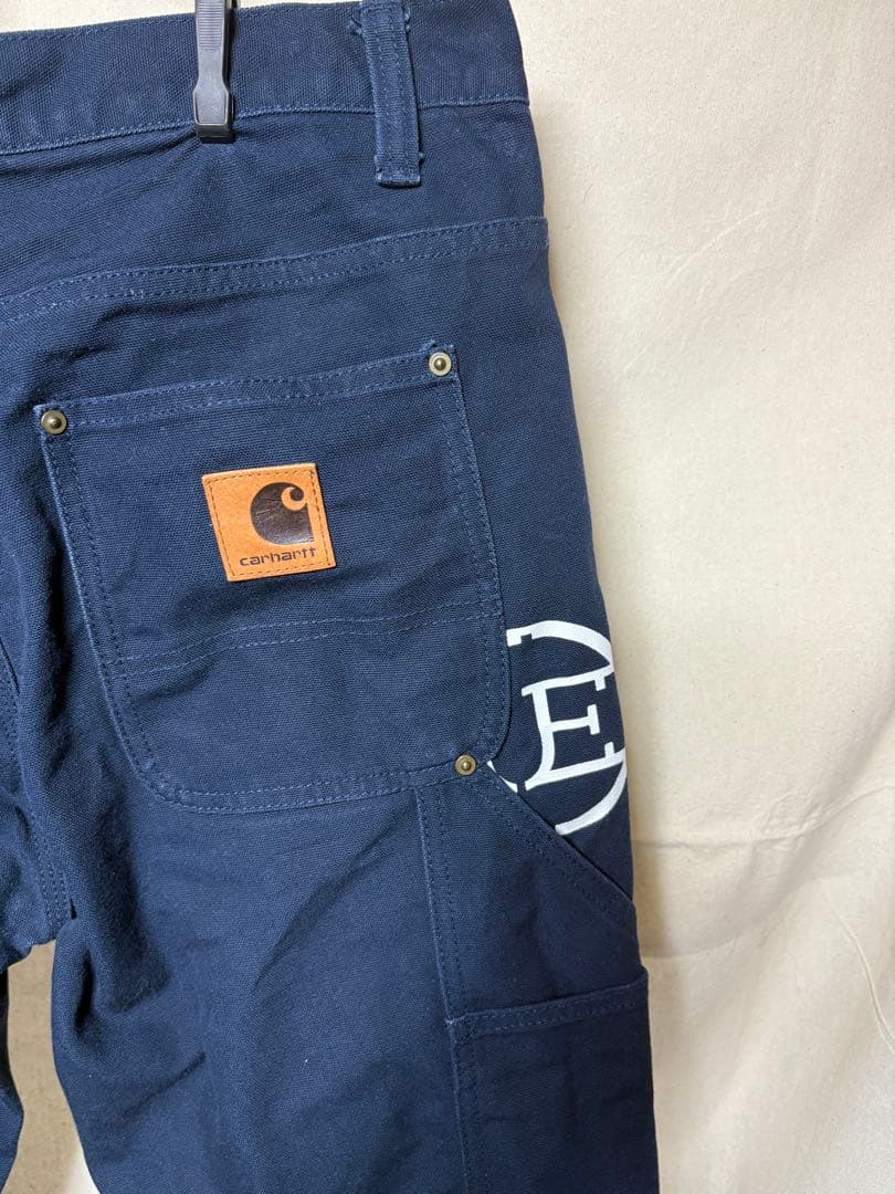 Carhartt・フラグメント・UE トリプルコラボ ダブルニーロガーパンツ