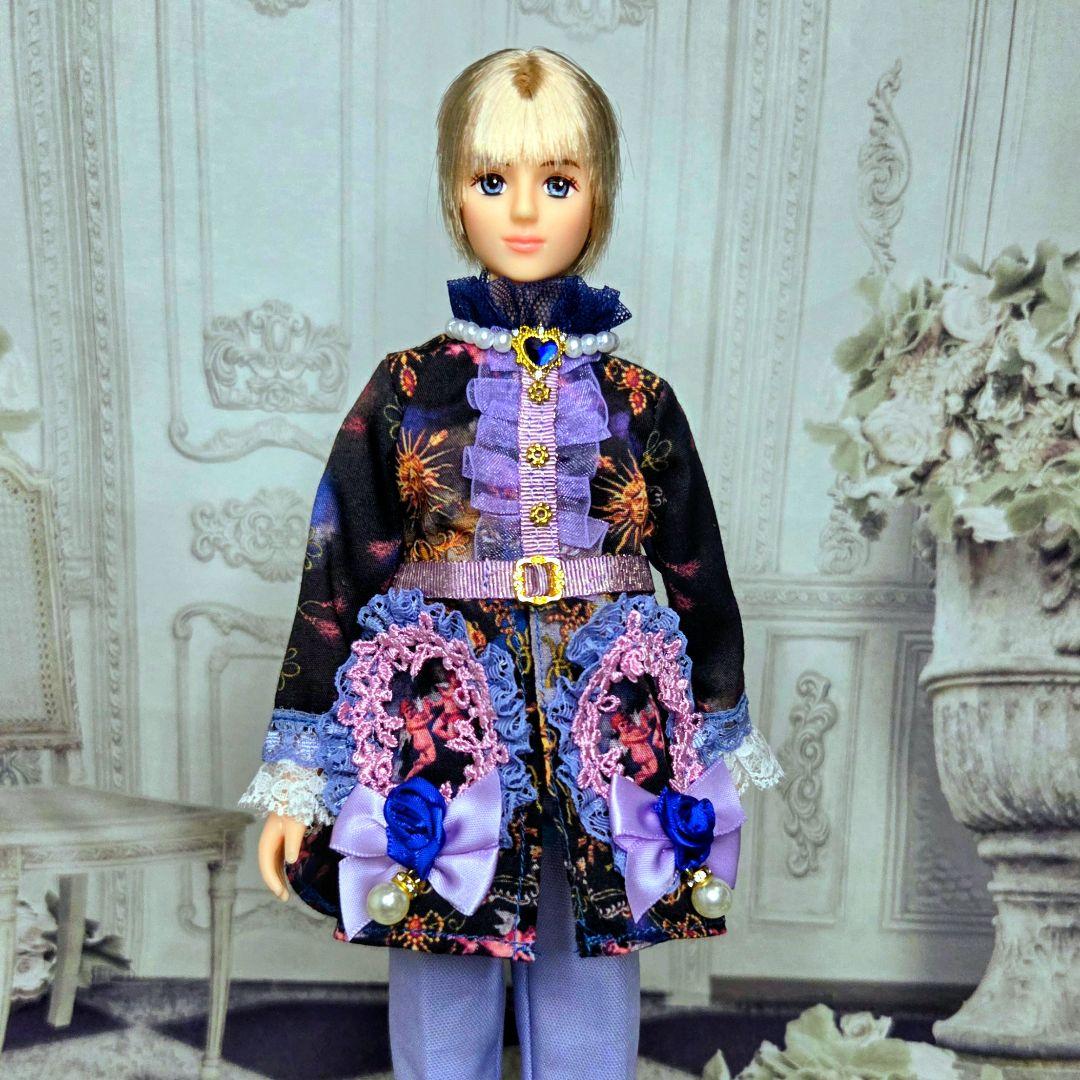 ジェニーちゃん服　エリオトロットドレスペア