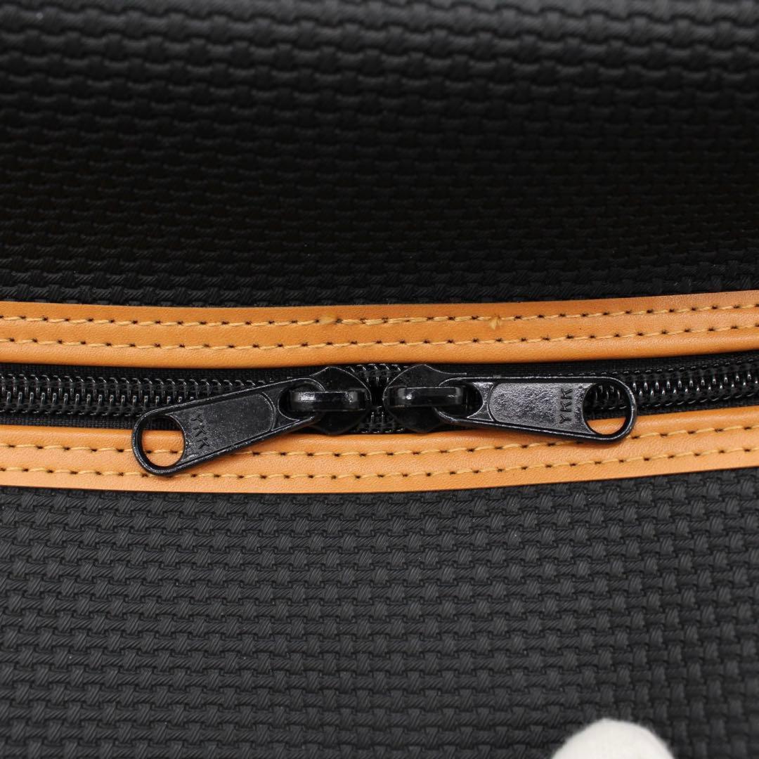【良品】Yves Saint Laurent ボストンバッグ PVC レザー