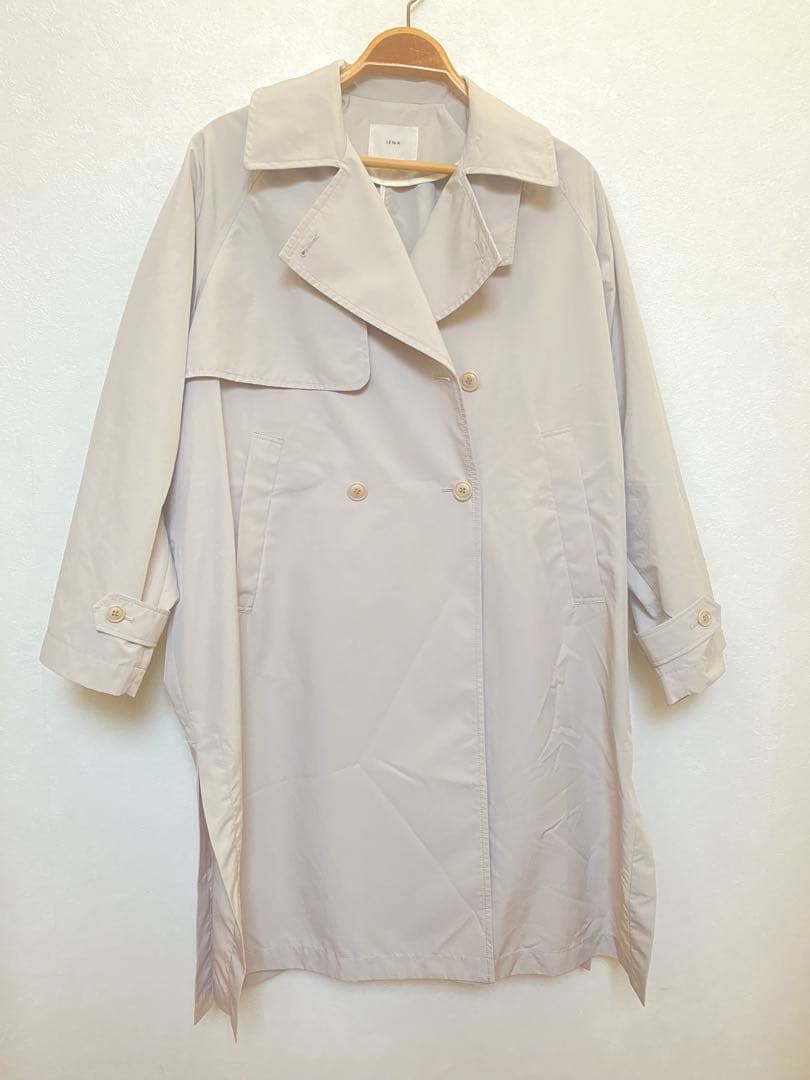 【IENA】✴︎イエナ'24SS PE/ポプリンオーバートレンチコート