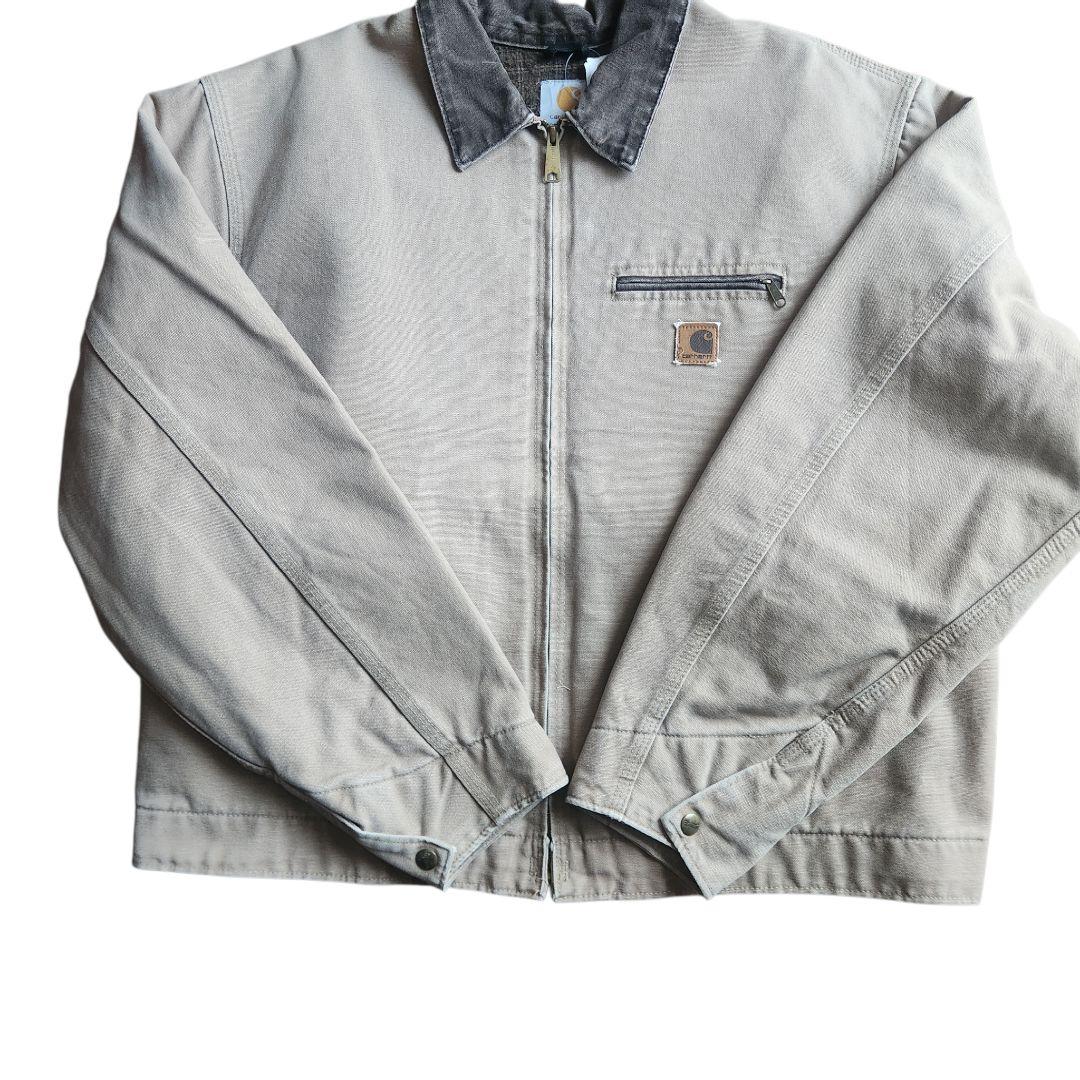 90s~00s Carhartt　デトロイトジャケット　サンドベージュ系　XL
