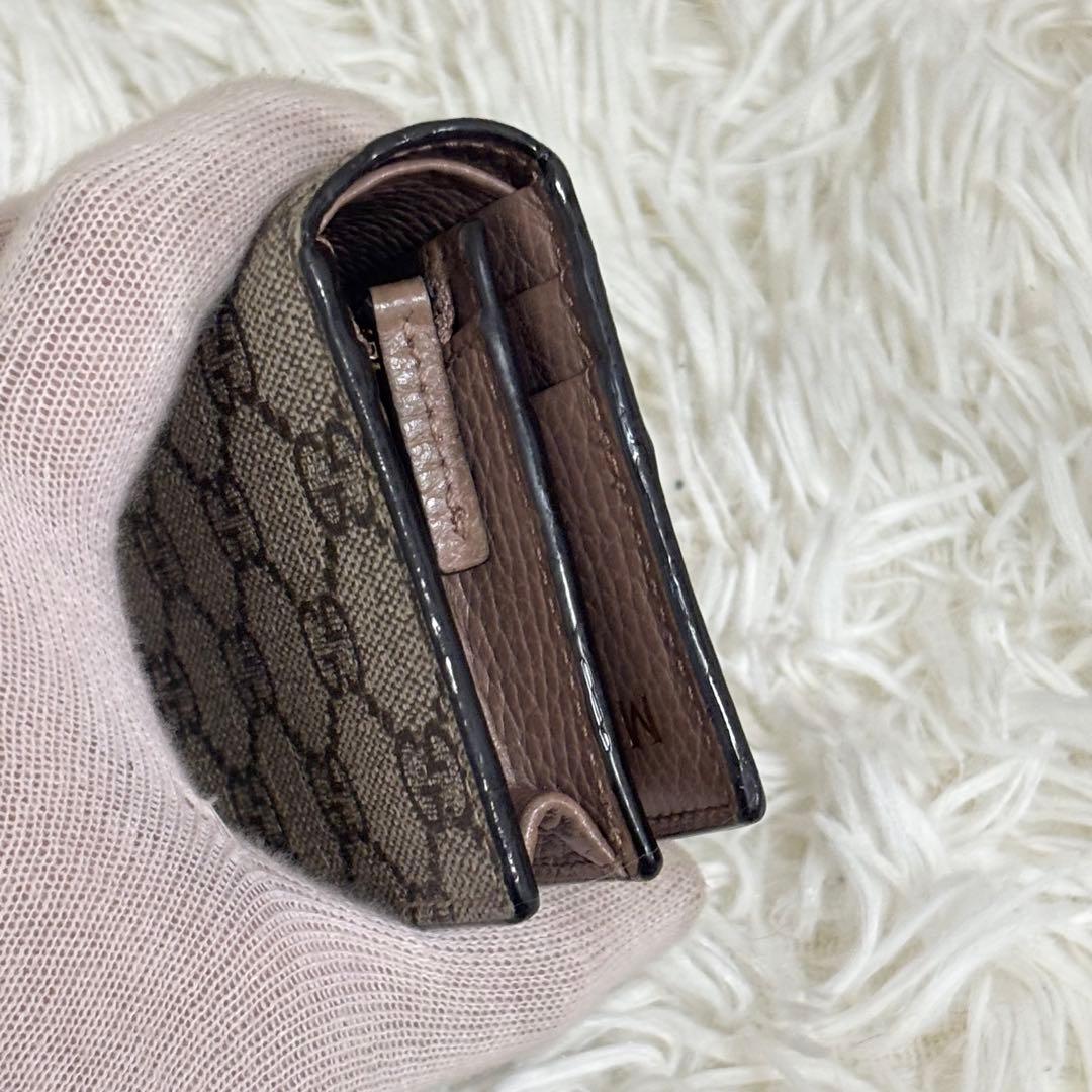 美品✨GUCCI カードケース　財布 マーモント GGスプリーム 近年　箱付き