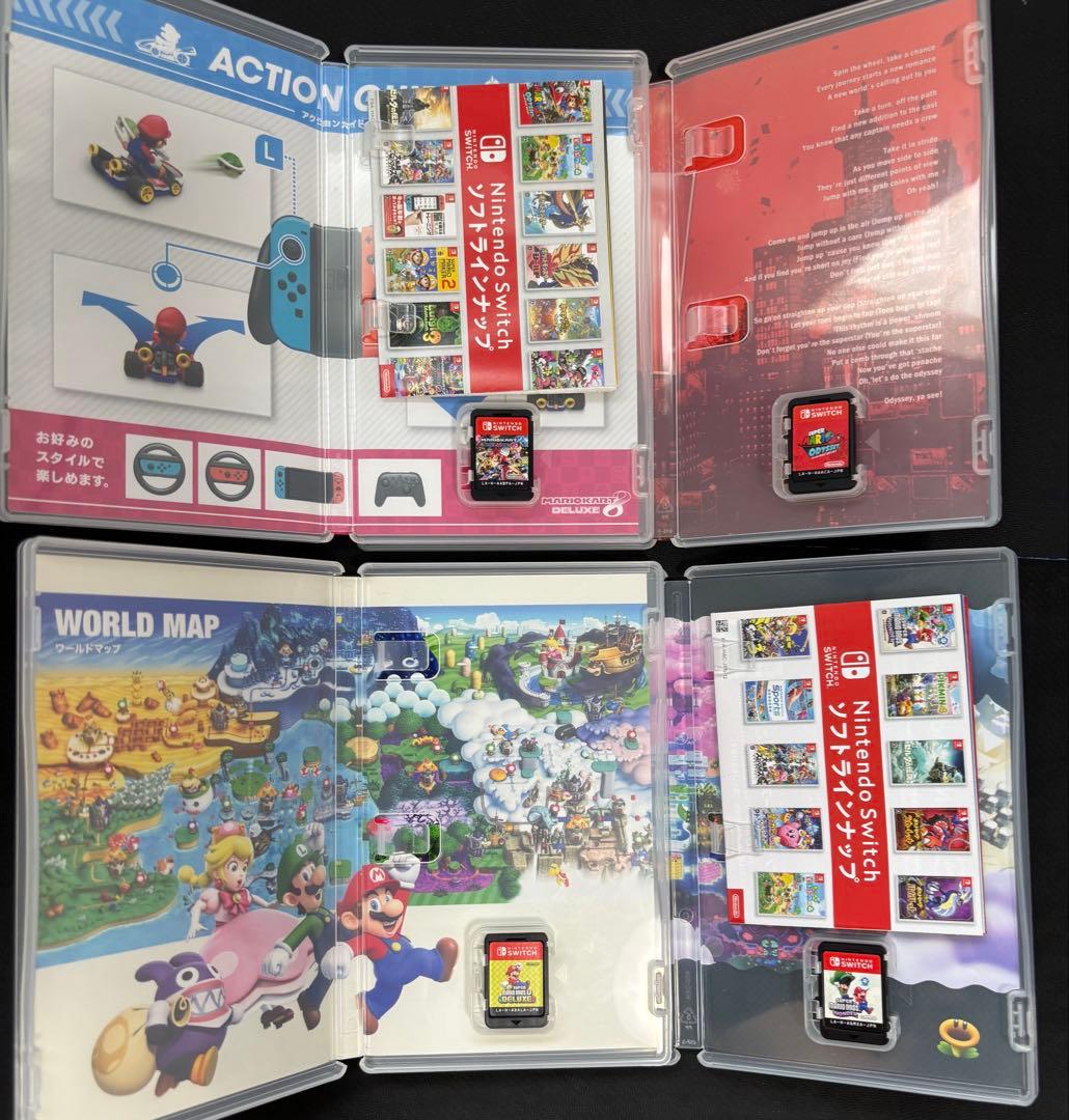 Switch マリオカート　マリオオデッセイ　スーパーマリオブラザーズ
