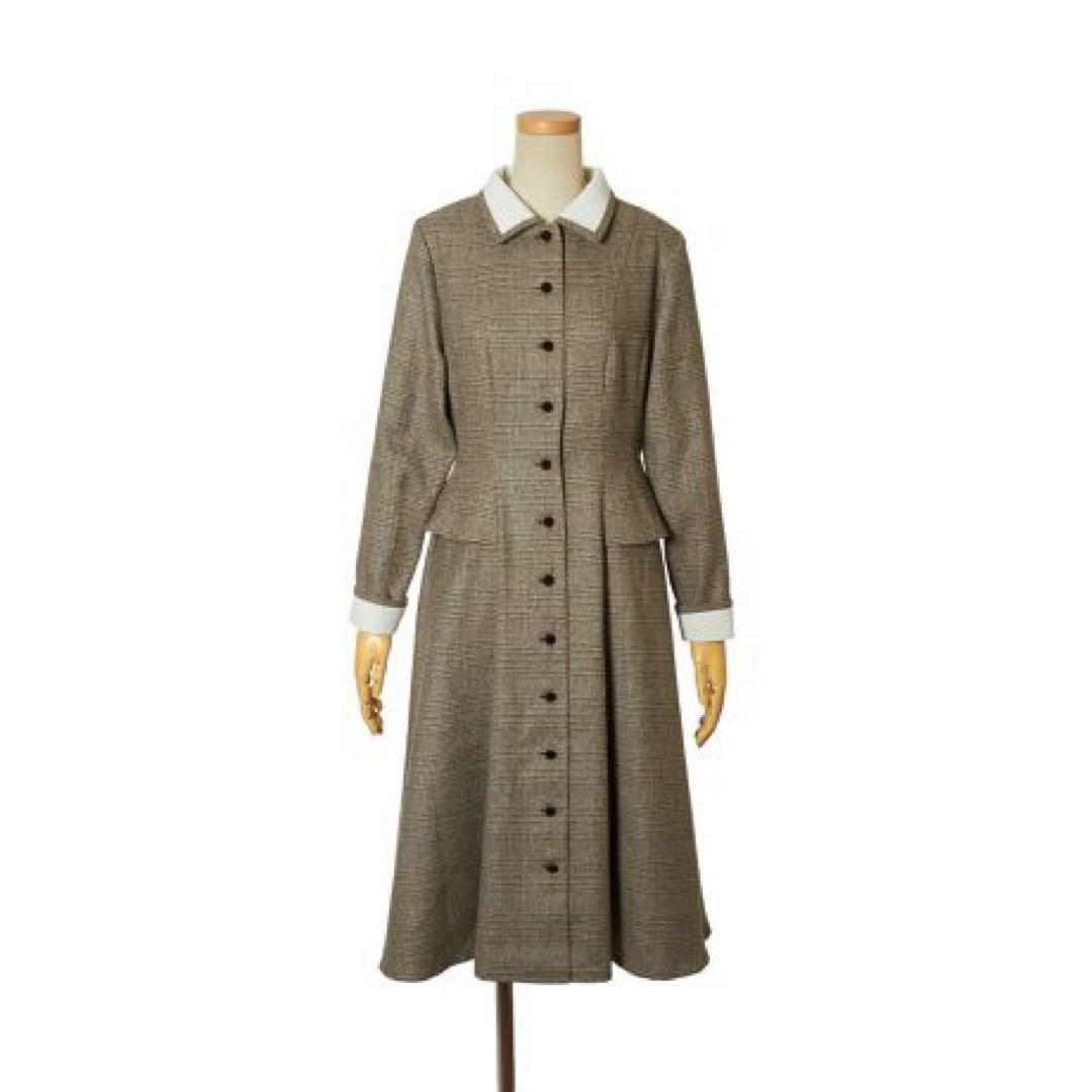 50sセットアップ風クレリックワンピース/an another angelus