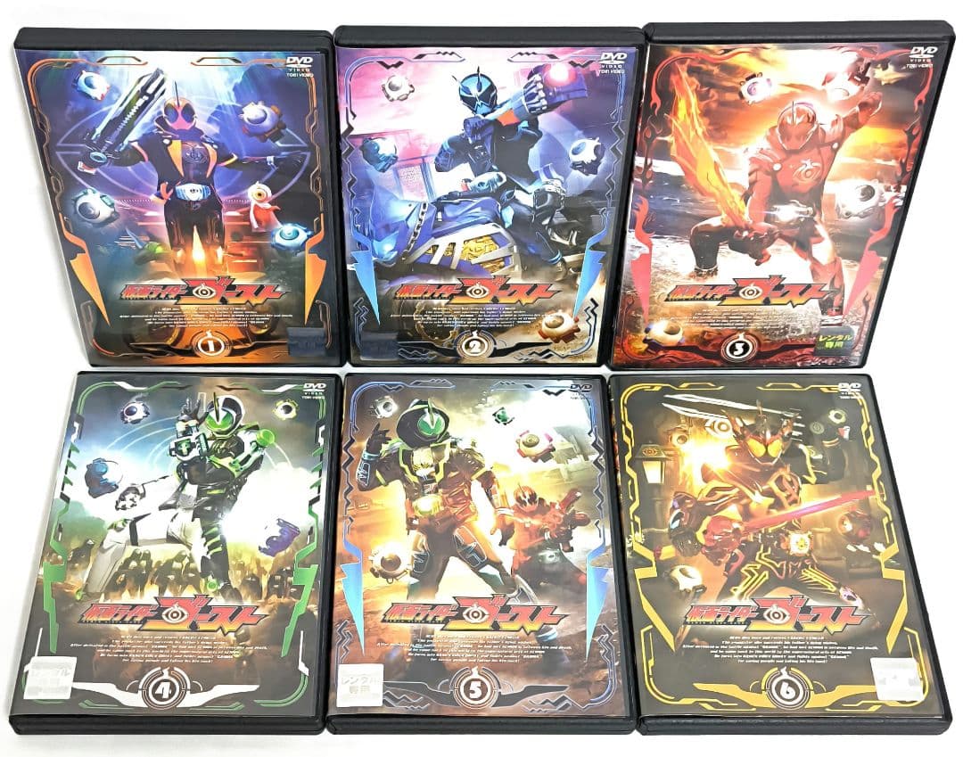 仮面ライダー ゴースト/6作品【DVD】全18巻セット