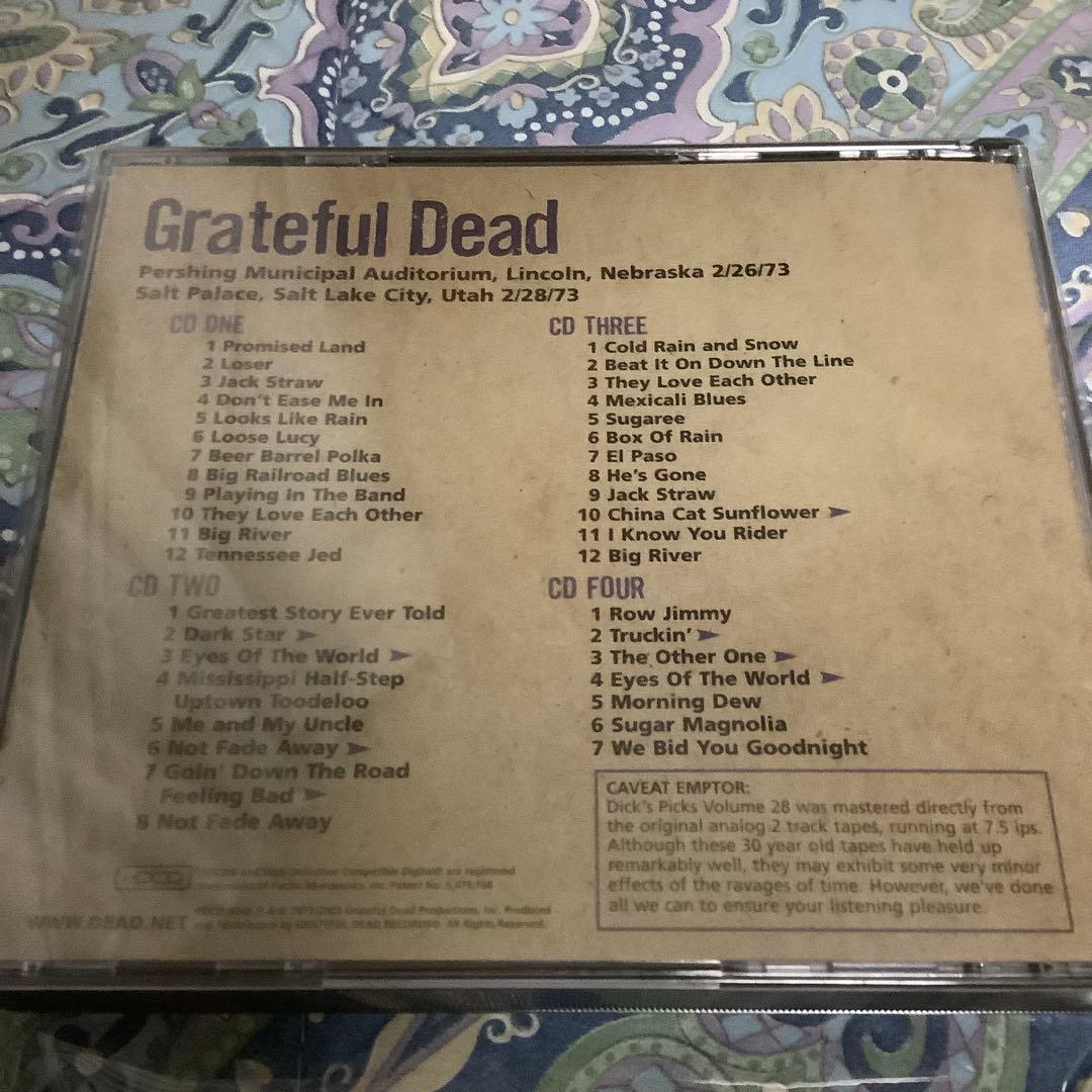 洋楽 Grateful Dead Dick's Picks 28