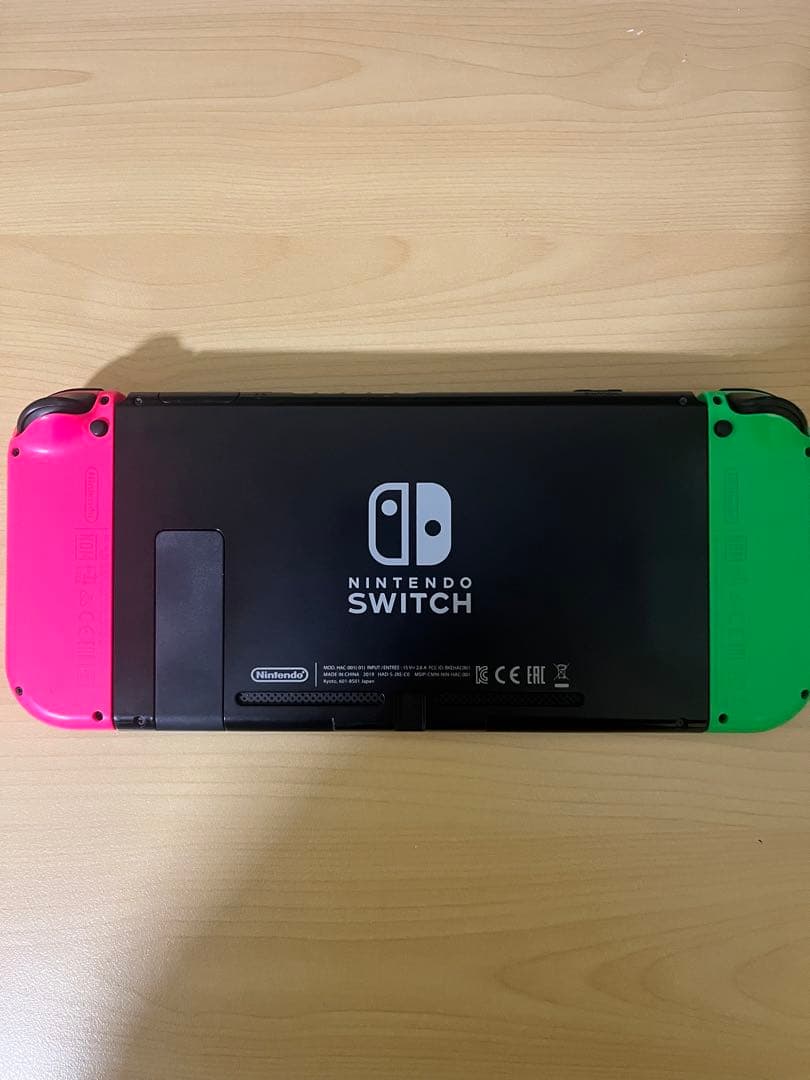 Nintendo Switch 本体セット ネオンピンク/ネオングリーン 箱あり