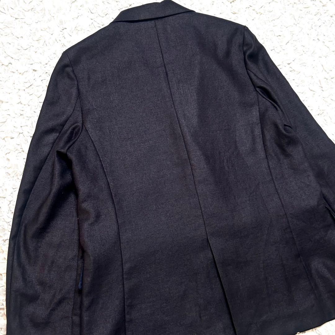 美品 green label relaxing リネンライクダブルジャケット