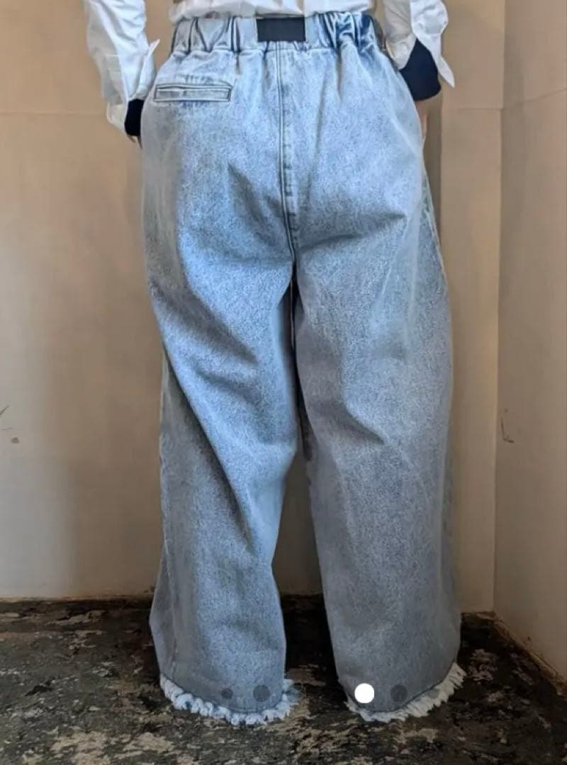 ree♡ M53. NEW NEW BELTED DENIM