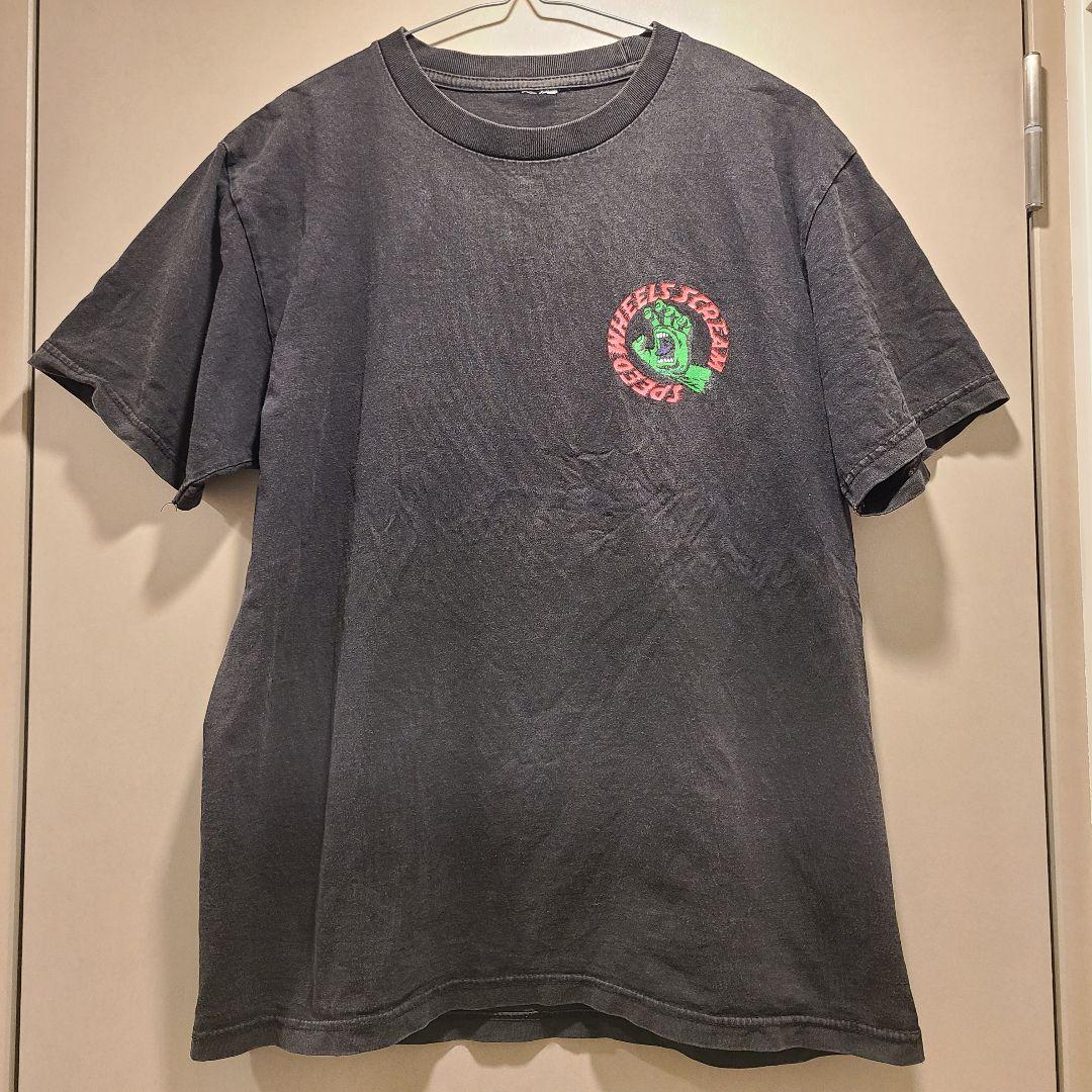 【レア】SANTA CRUZ ×グリーンハンド×Tシャツ