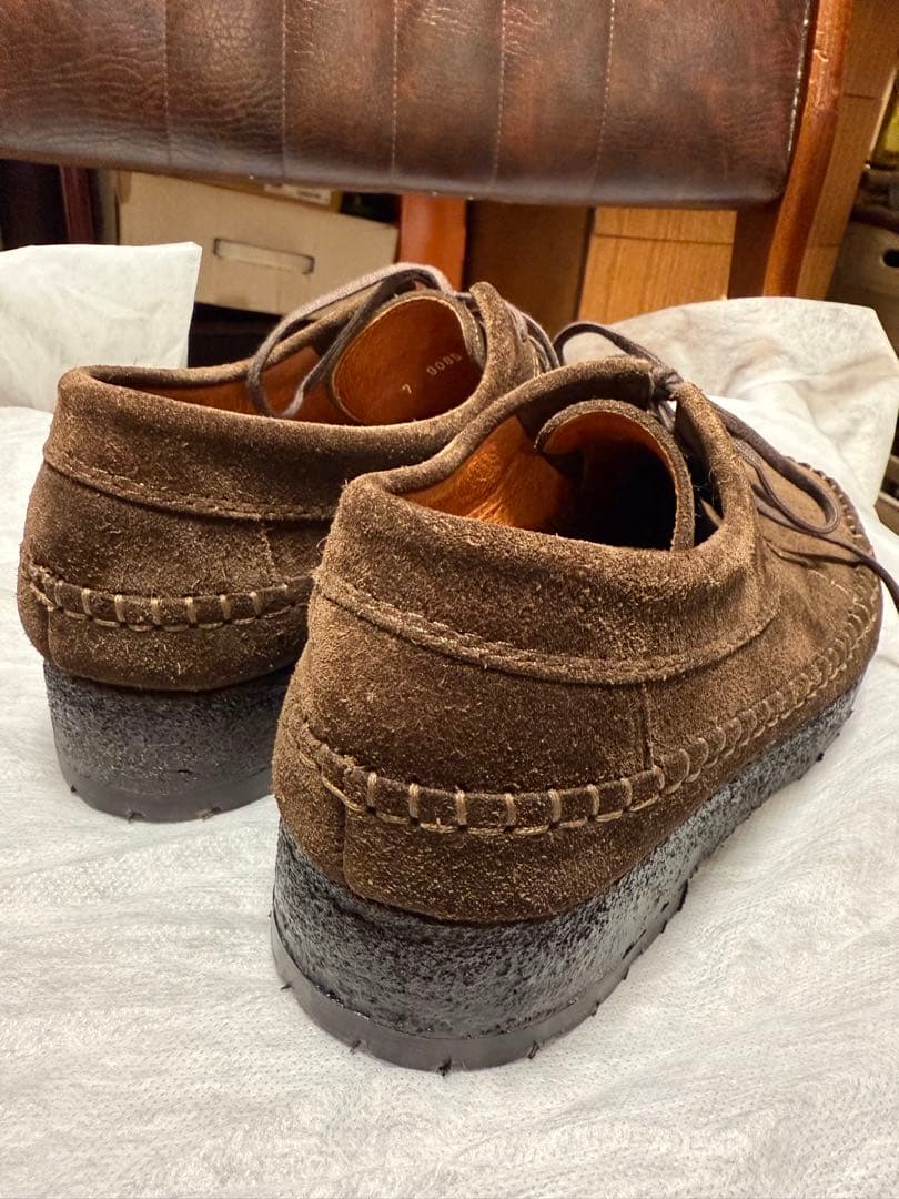 Padmore&Barnes モカシン　スエード　ワラビー　クラークス