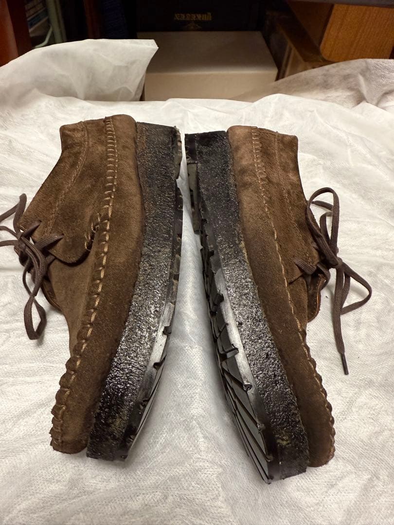 Padmore&Barnes モカシン　スエード　ワラビー　クラークス
