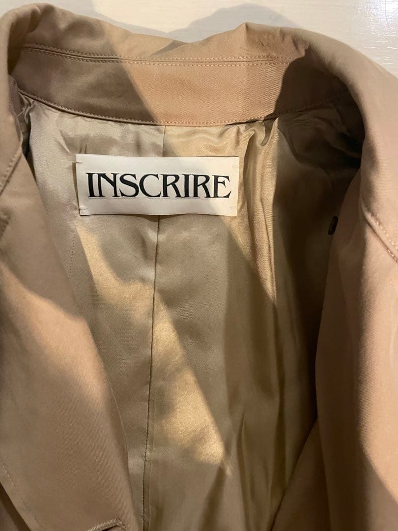 アンスクリア　INSCRIREショートトレンチコート
