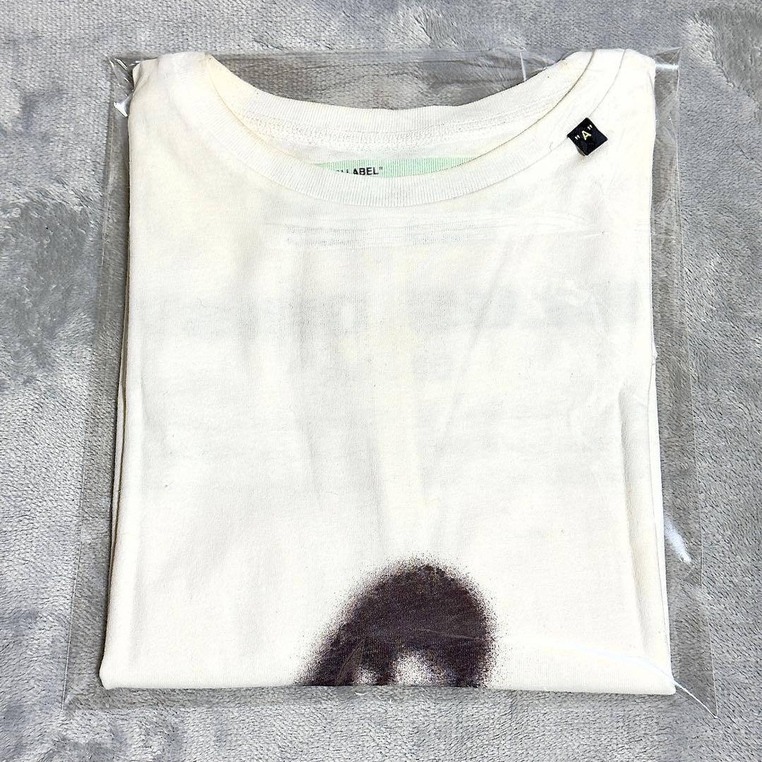 【正規品】Off-White Tシャツ マイケルジャクソンプリント S ホワイト