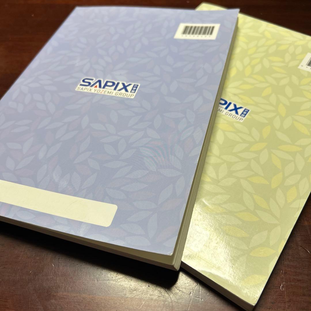 ⑲や　未記入　重要教材　サピックス　SAPIX 言葉ナビ 上巻・下巻セット