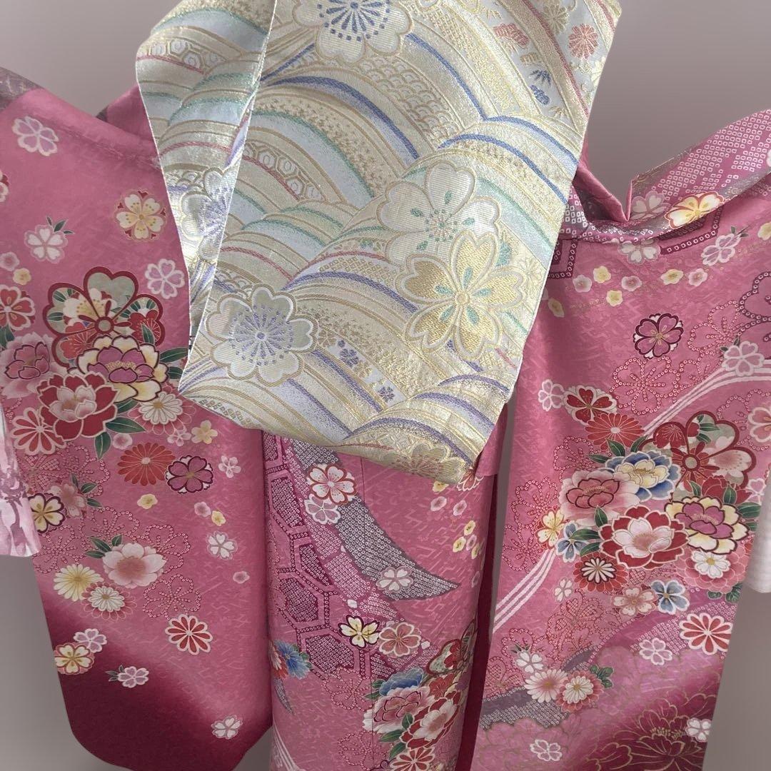 正絹豪華正絹振袖フルセット！！　成人式に♡ピンク