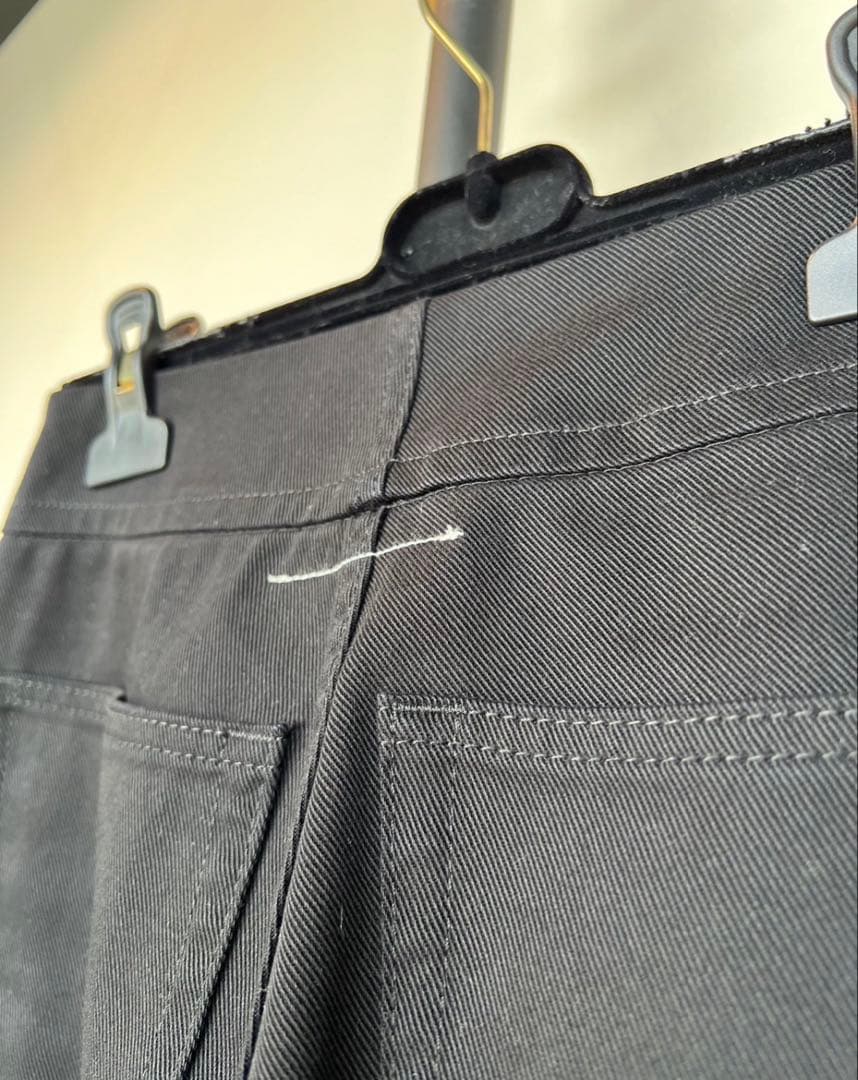 MM6 Maison Margielaマルジェラ　コットンブラックパンツ