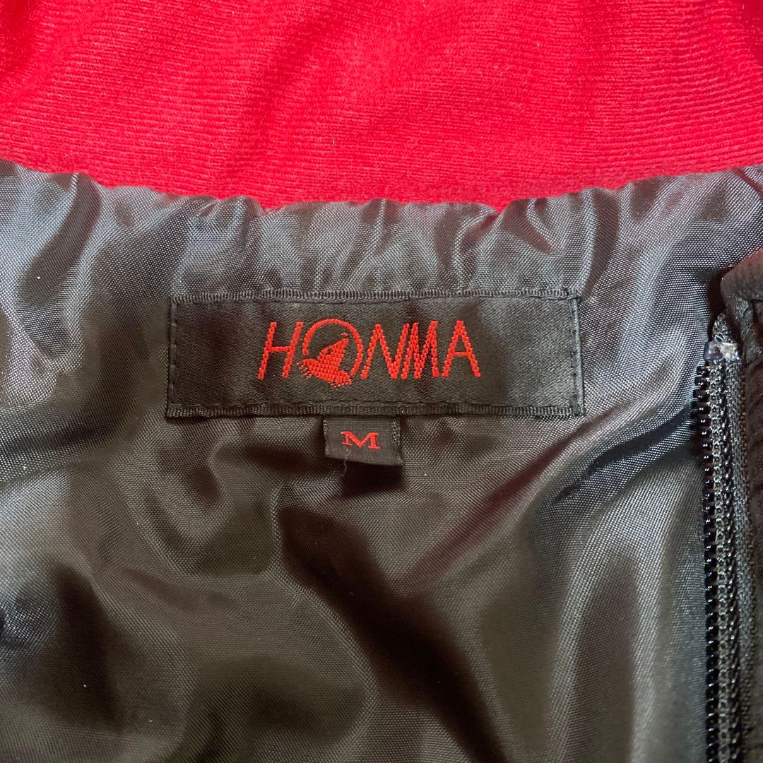 【美品】HONMA ホンマゴルフ 中綿 セットアップ 上下セット Mサイズ 黒