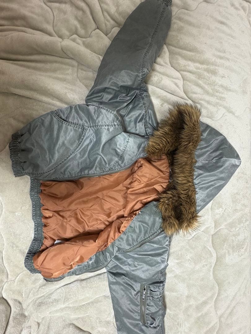 ジャケット・アウター ADAMASTE Vintage Make Short Fur Jacket