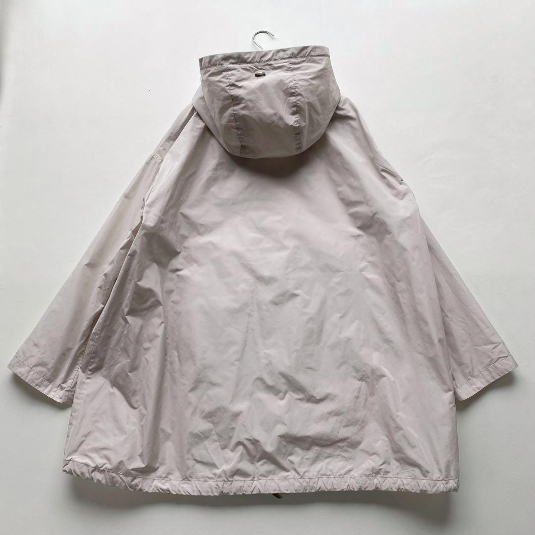 23SS/大きいサイズ46】ヘルノ タフタフーディ くすみピンク　金金具