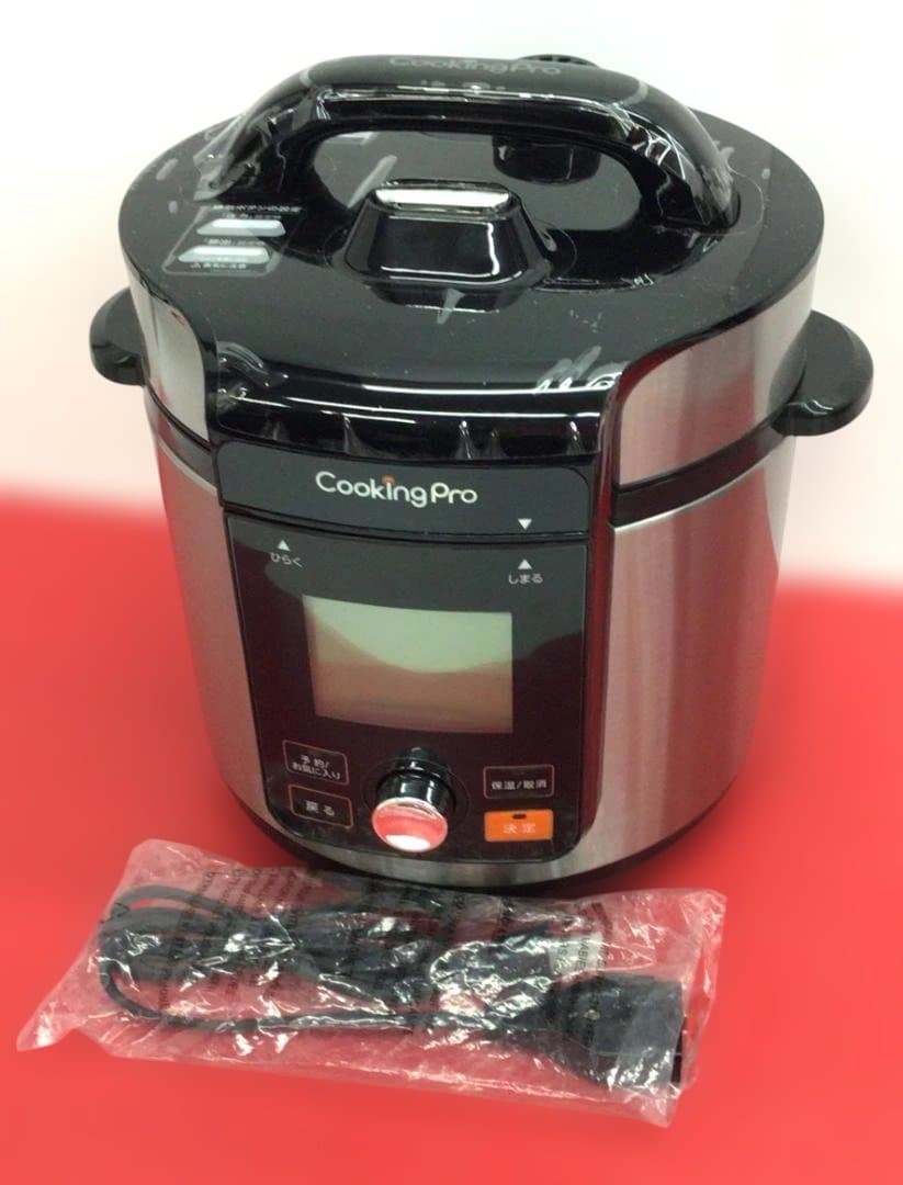未使用 CookingPro かんたん電気圧力鍋 V2 (3.2L) 通電OK