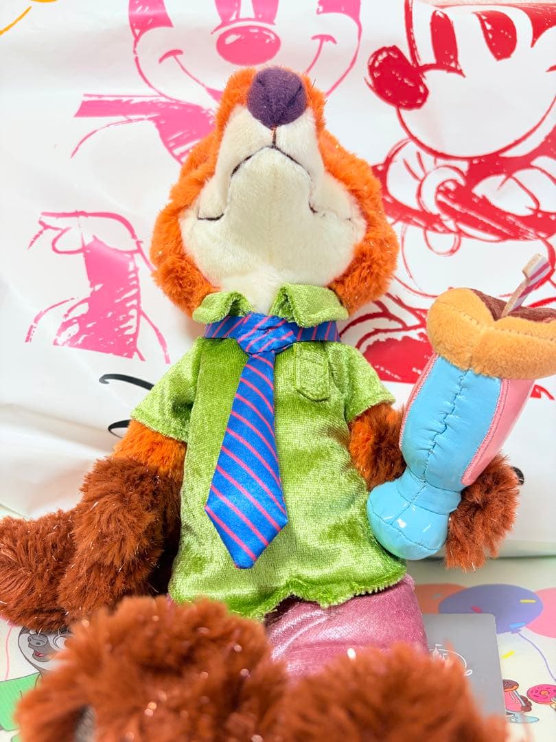 ディズニーストア ズートピアニック ジュディ ディズニー ペアぬいぐるみ