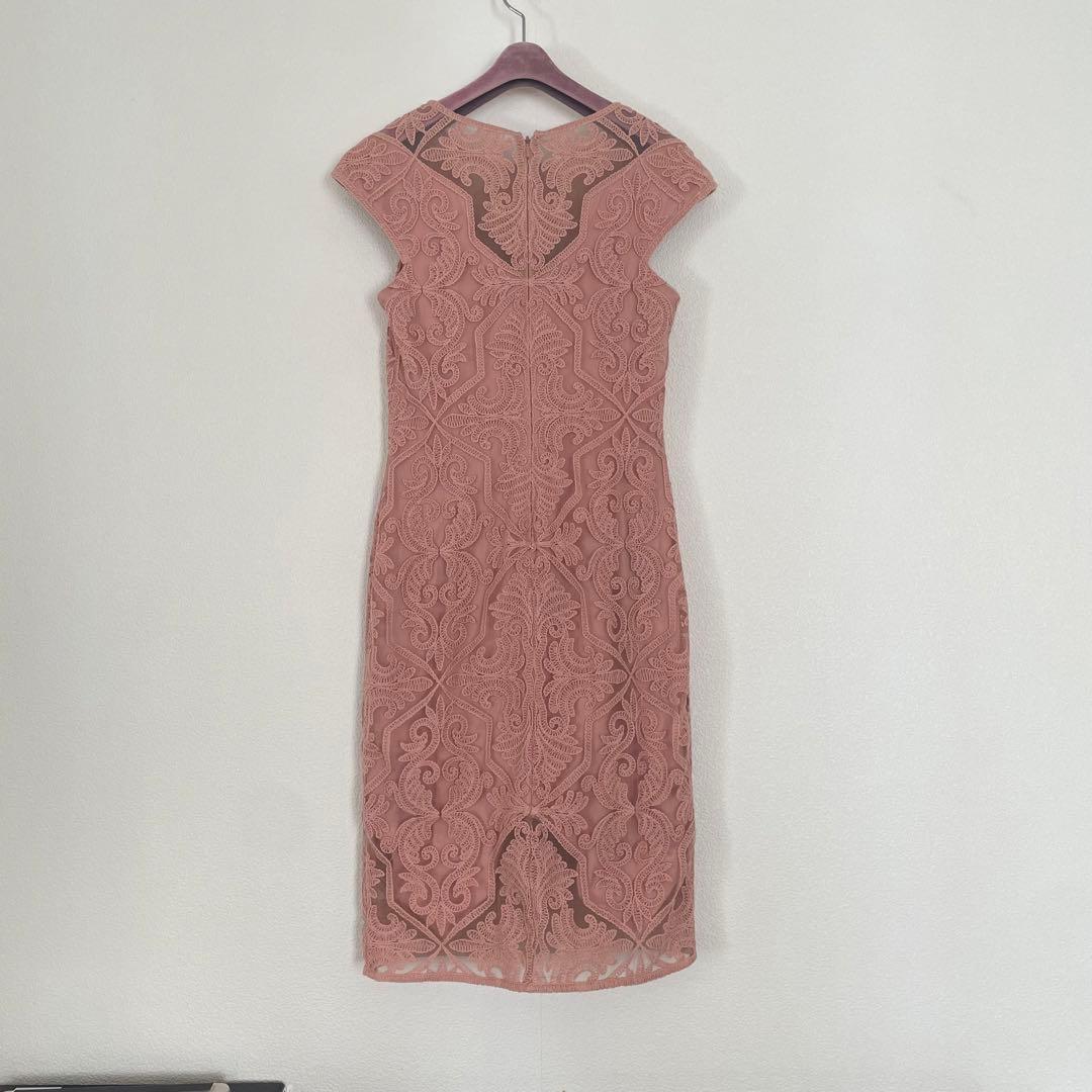 タダシショージ　tadashi shoji レース ワンピース ドレス ピンク