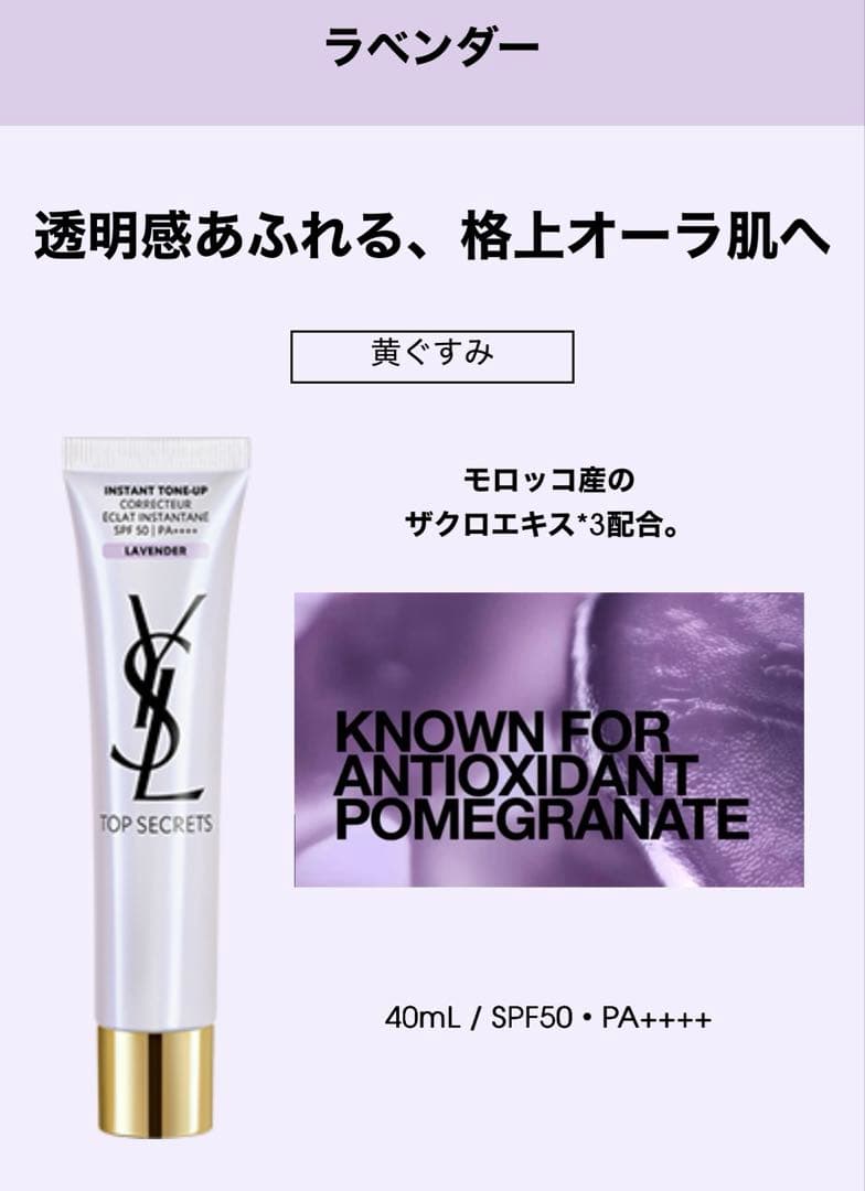 【新品】Yves Saint Laurent Top Secrets 40ml