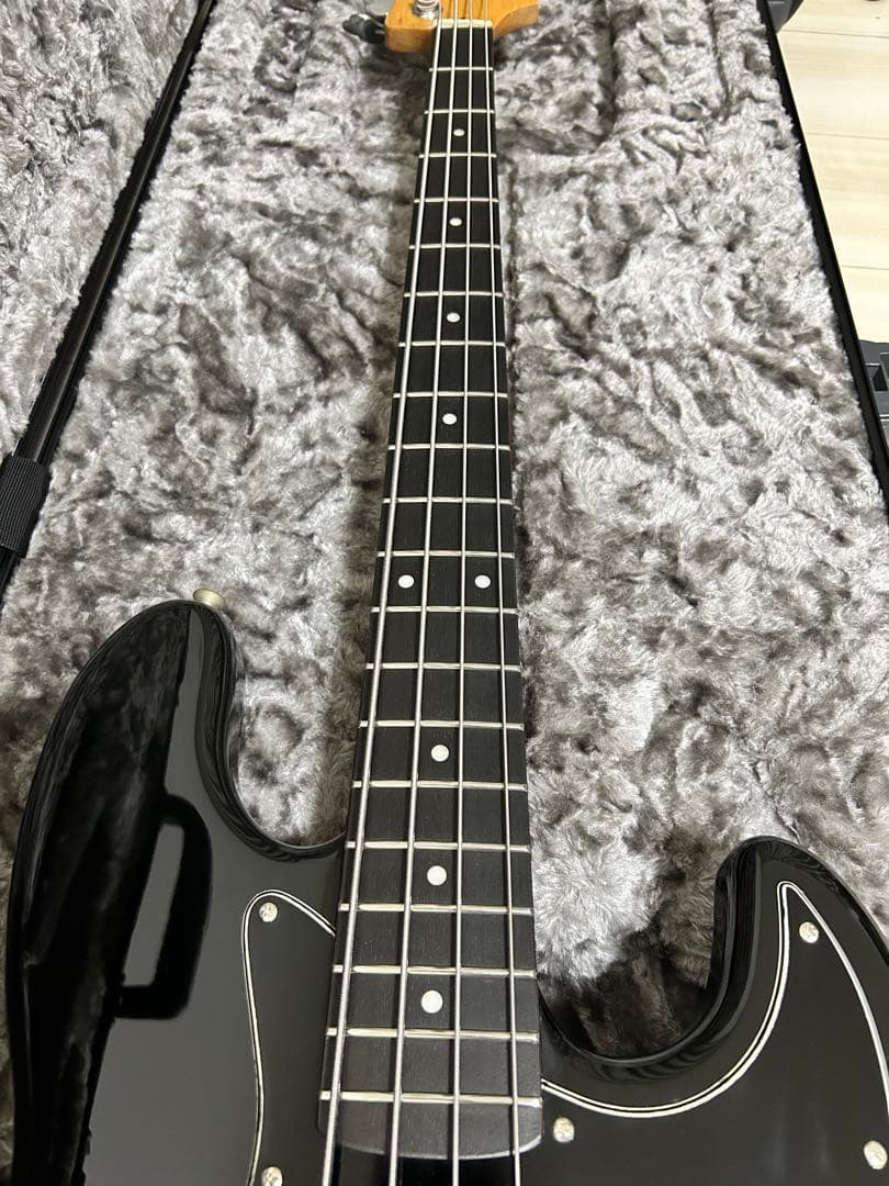 【初心者必見】Photogenic Jazz BASS極上品ネック指板ブラック化