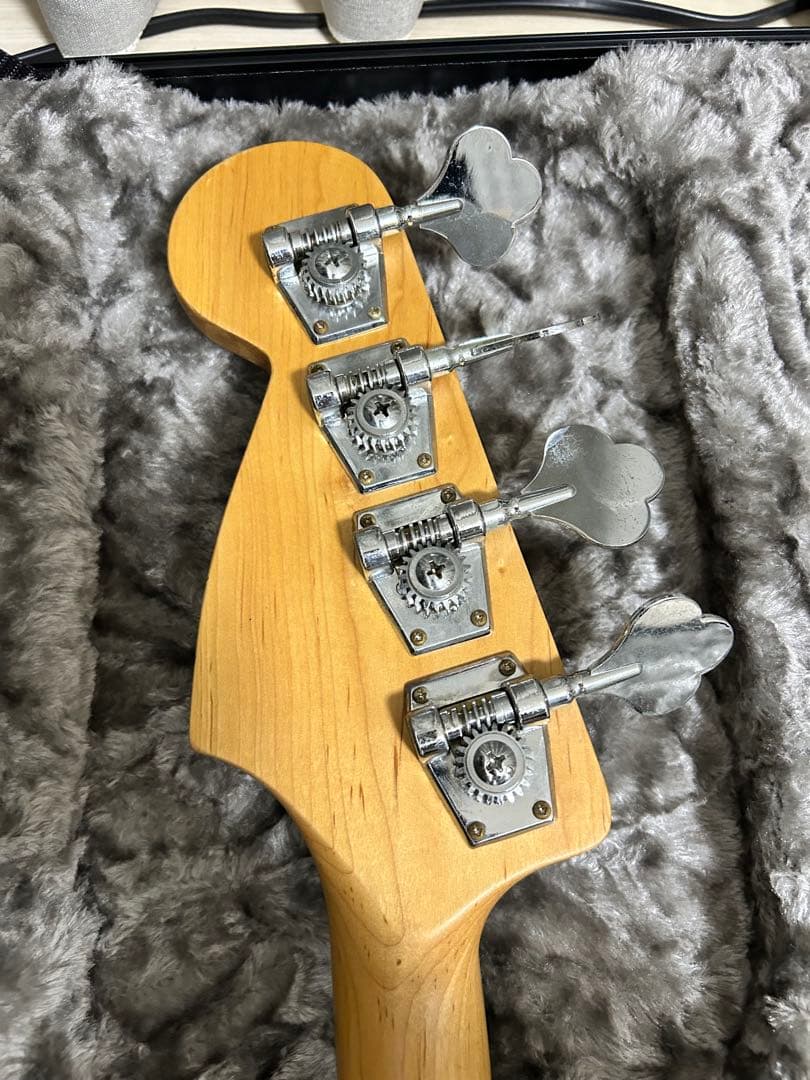 【初心者必見】Photogenic Jazz BASS極上品ネック指板ブラック化