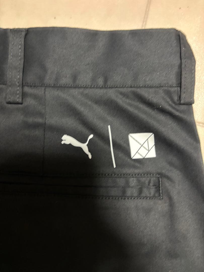 b*7様 新品タグ付き☆PUMA GOLF プーマ ゴルフ パンツ XL ブラッ