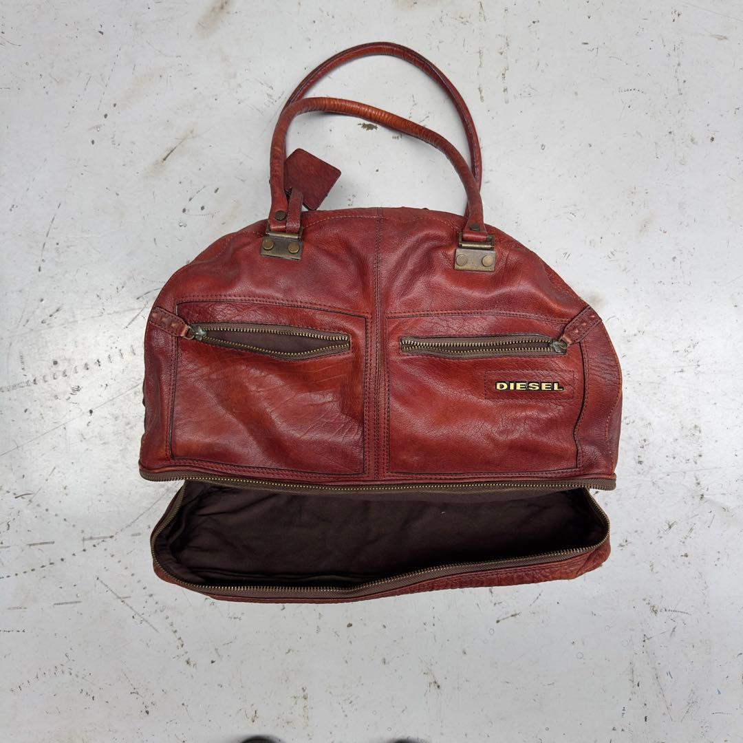 00s diesel leather boston bag アーカイブ