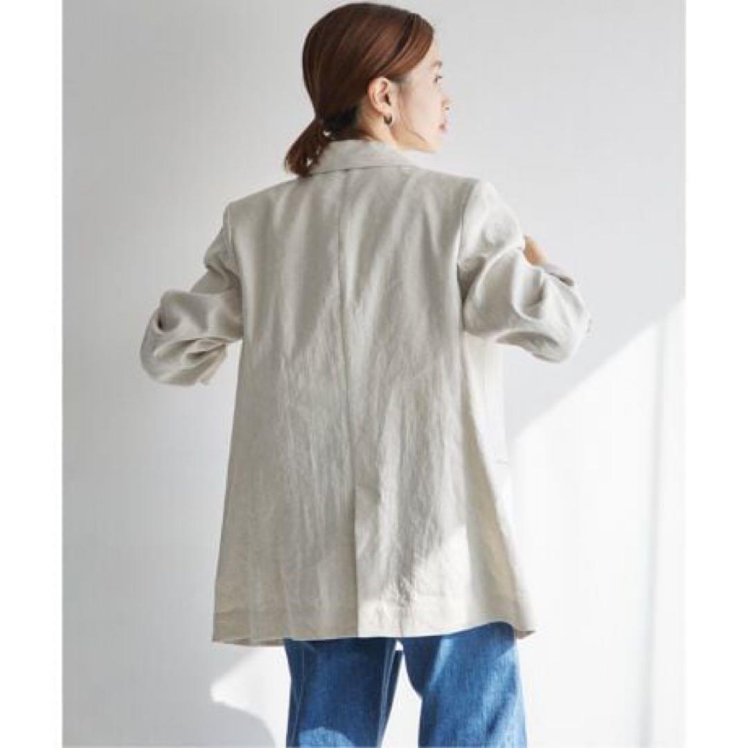 近年モデル☆イエナ LINEN COTTONストレッチジャケット